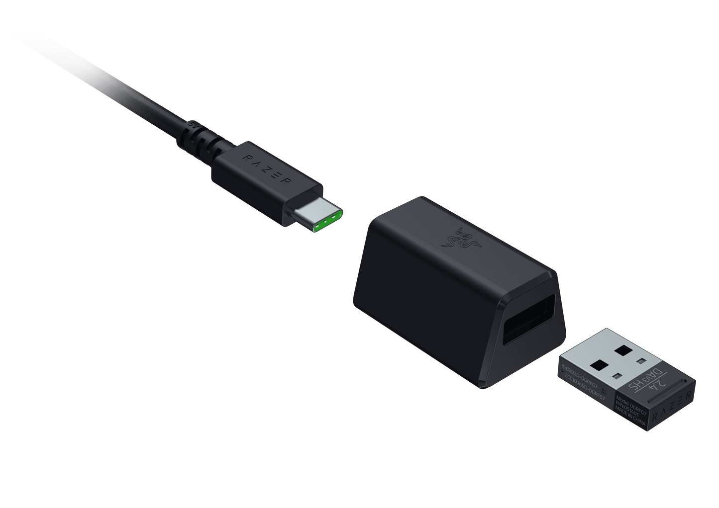 Deathadder V3 Hyperspeed Optical USB Wireless Gaming Mouse, Black