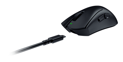 Deathadder V3 Hyperspeed Optical USB Wireless Gaming Mouse, Black